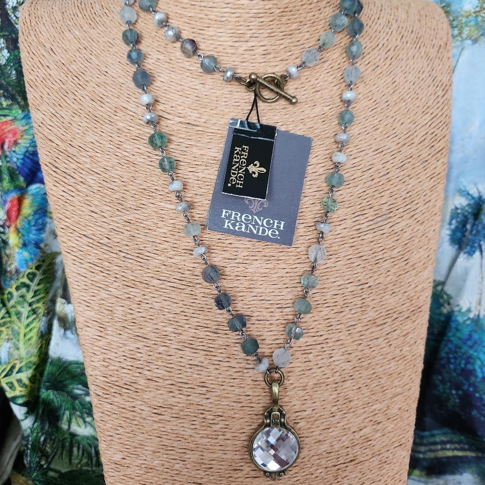 FRENCH KANDE 36" "Dunkerque" Necklace NWT